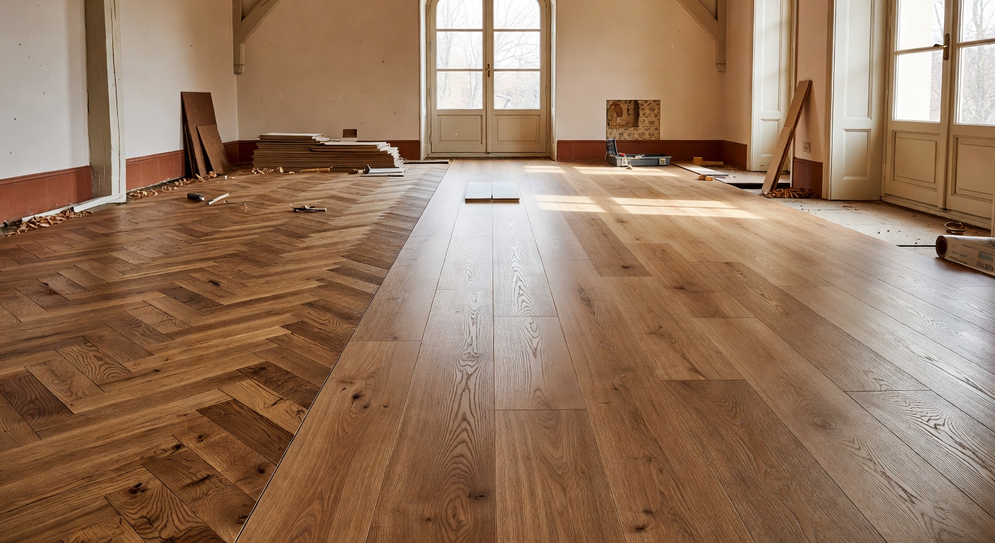 Parquet Massif vs Stratifié vs Vinyle : Comparatif Complet pour votre Sol en Belgique