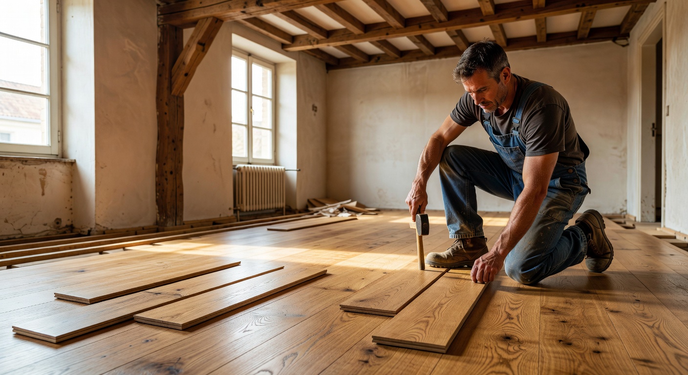Pose de Parquet en Belgique : Prix au m2, Techniques et Devis (2026)