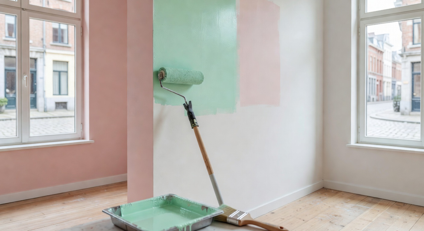 Prix Peinture Intérieure au m2 en Belgique (2026) : Tarifs, Devis et Conseils