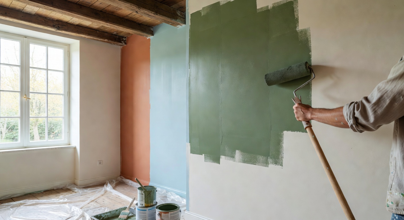 Tendances Couleurs Peinture Intérieure 2026 : Les Teintes qui Font la Différence